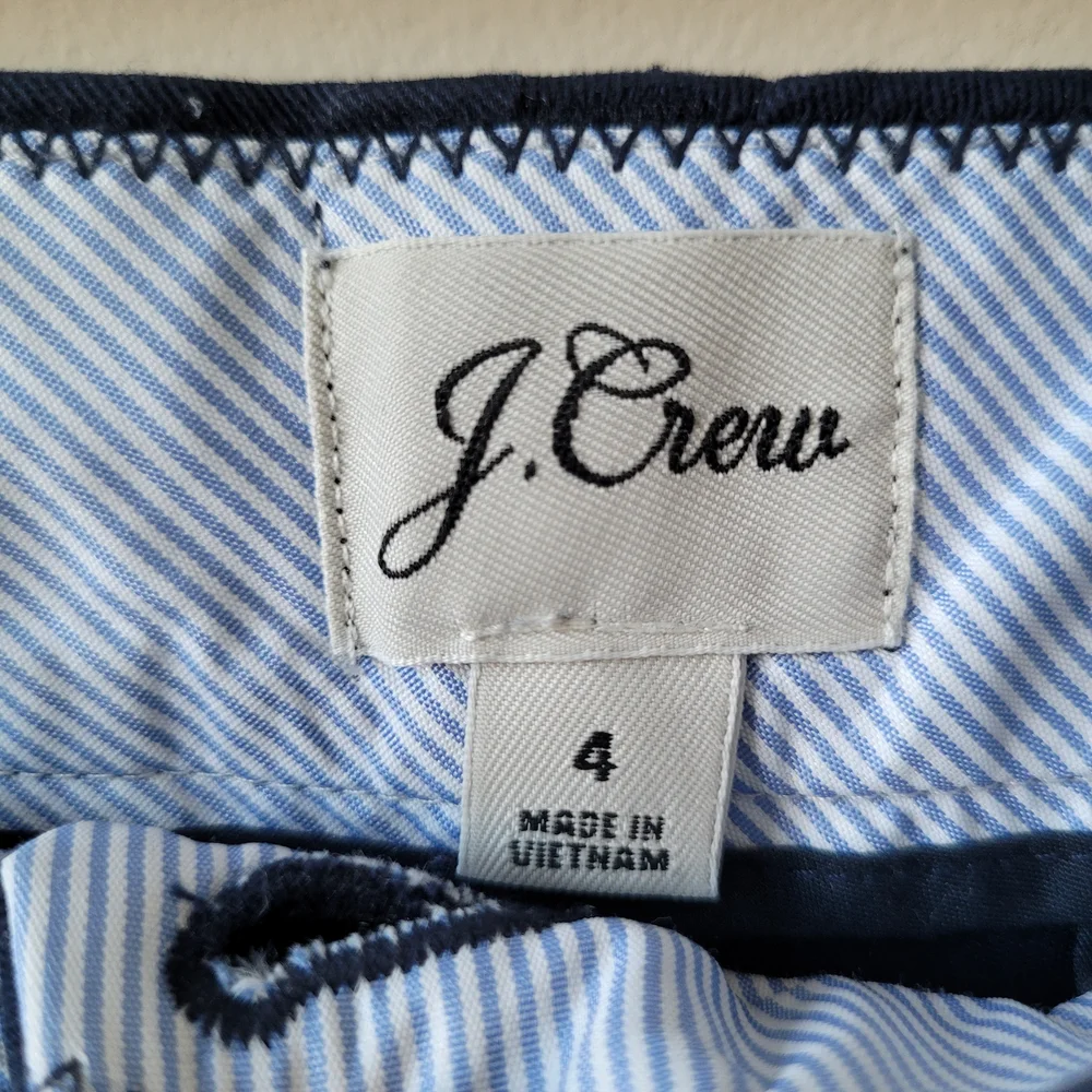 J. Crew Women's Shorts Collection of 4 - Light Pink, Blue, Gray, Pink Size 4
